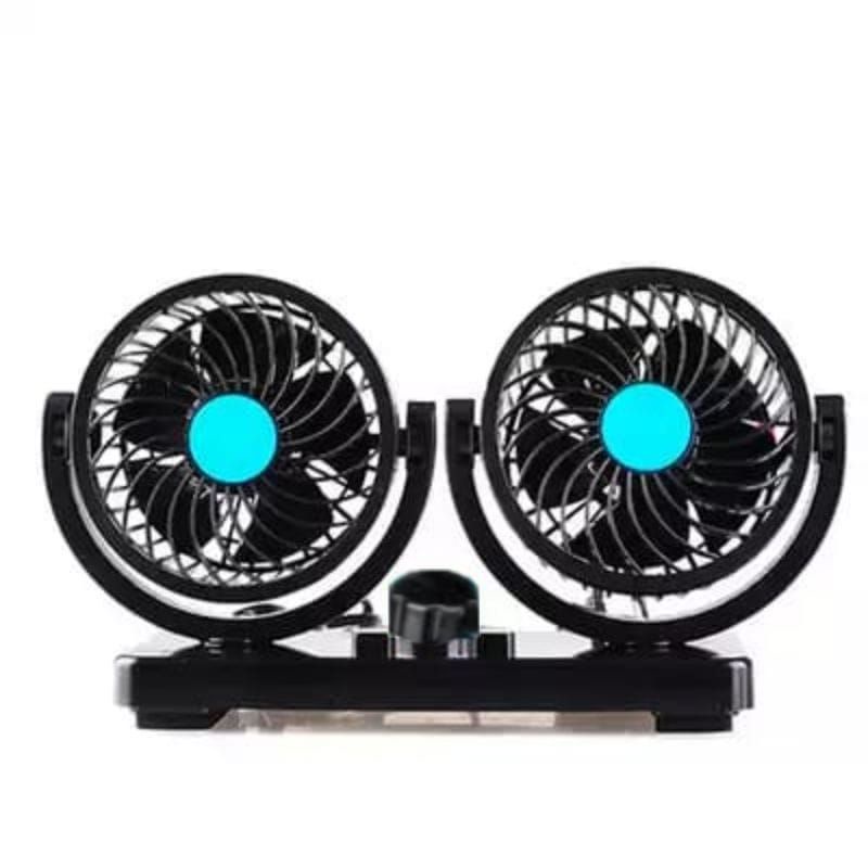 Kipas Angin Mobil T303 Car Cooling Double Fan/Kipas Angin Mobil 12 Volt⭐shopiipanda⭐