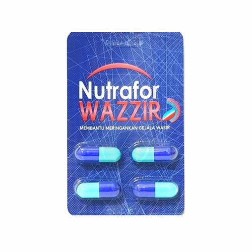 Nutrafor Wazzir Strip - Obat Wasir Ambeyen Hemoroid