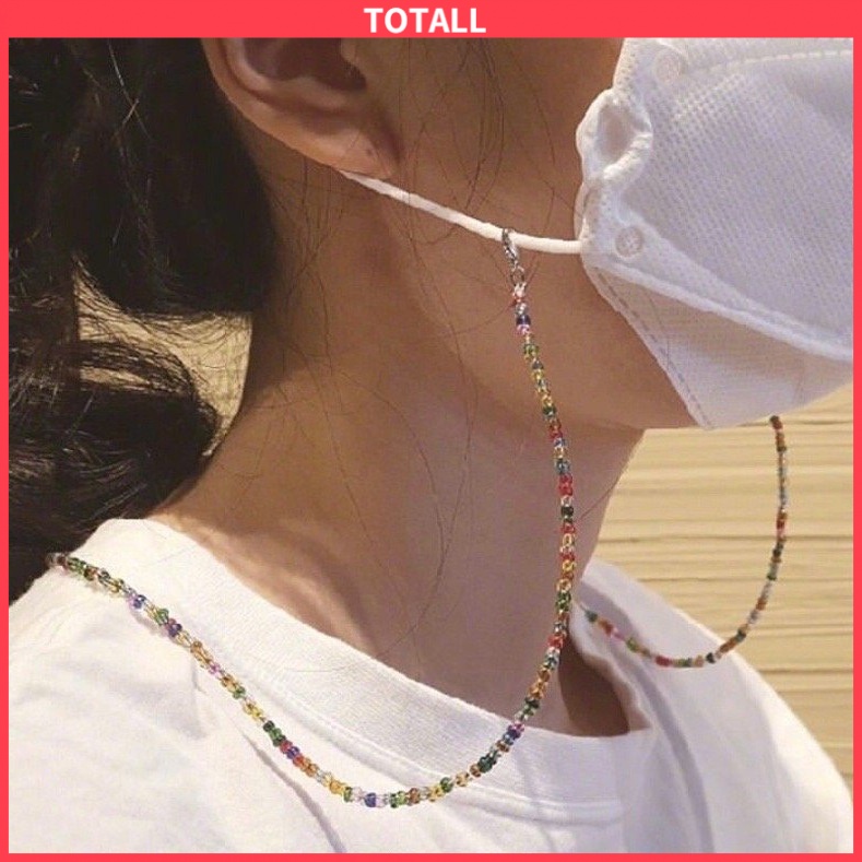 [✅READY STOCK] ❤️Kalung wanita Masker Korea Mutiara Rantai Klavikula Titanium Anti Karat Kalung Penjualan Panas Mode