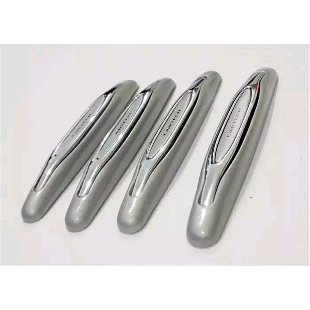 Doorguard mobil pelindung pintu mobil warna SILVER CARTECH KOREA SLIM UNIVERSAL