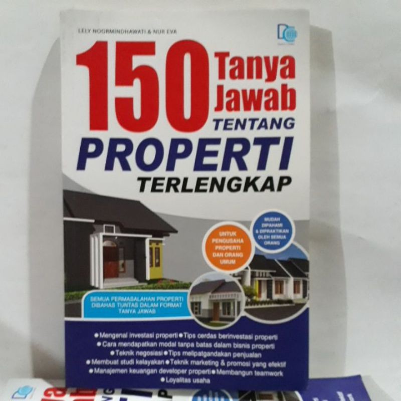 

Buku Bisnis - 150 Tanya Jawab Tentang Properti Terlengkap