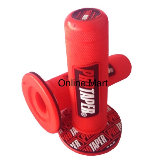 Hand grip handfat karet setir silicone hand grips silikon motor grip protaper merah