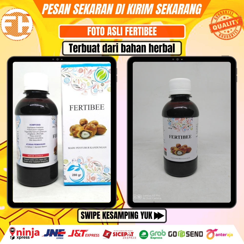 Fertibee Madu Penyubur Kandungan Madu Zuriat Promil Kesuburan Pria dan Wanita Program Hamil Cepat 20 Penyubur Kandungan Fertibee Promil Cepat Program Hamil Vitamin Hamil Tespek Kehamilan Asli BPOM 20-5