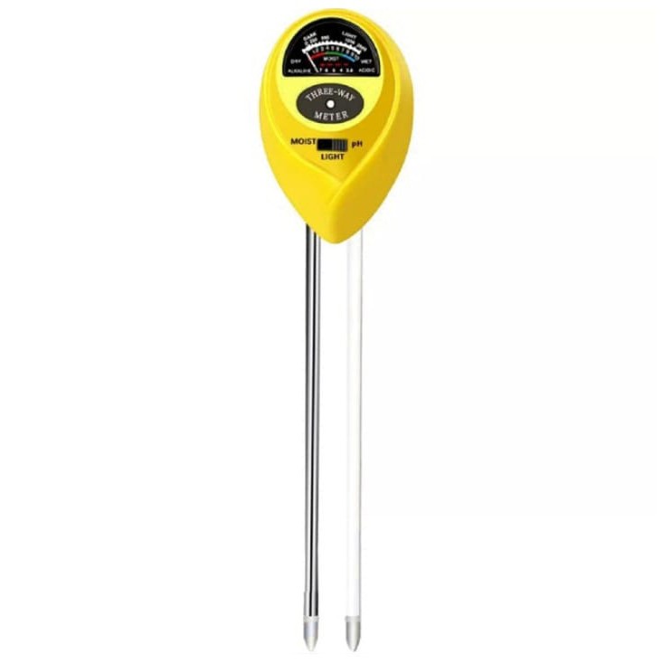 Mediatech Soil meter  3 in 1 Soil Moisture Tester (pH, Moisture, Light) - pH Meter Tanah -  B19002