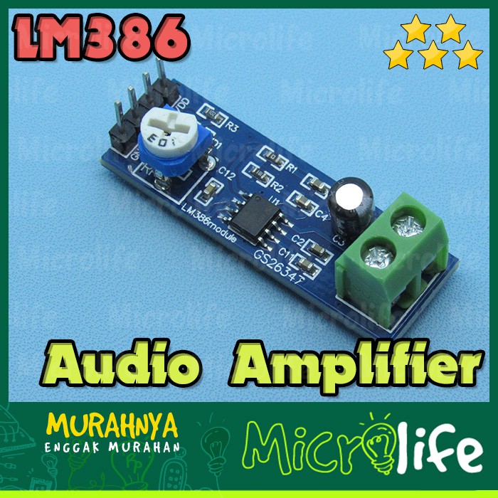 LM386 Audio Amplifier Module