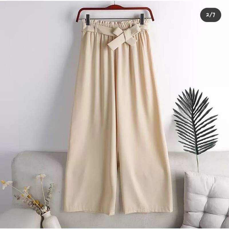 BEFAST - ZSO OOTD Wanita Kulot HABI / VIONA KULOT / Kulot Terbaru 2022 / Celana Panjang Kulot / Celana Polos Formal / Fashion Wanita Casual / Celana Kulot Termurah / Terlaris / Celana Panjang Banyak Warna