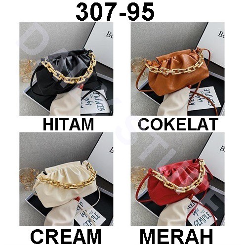 DS 307-95 Tas Selempang Wanita Shoulder Bag Fashion Korea Quality Premium Import