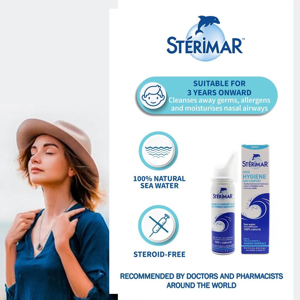 STERIMAR NOSE HYGIENE AND COMFORT CHILDREN AND ADULT