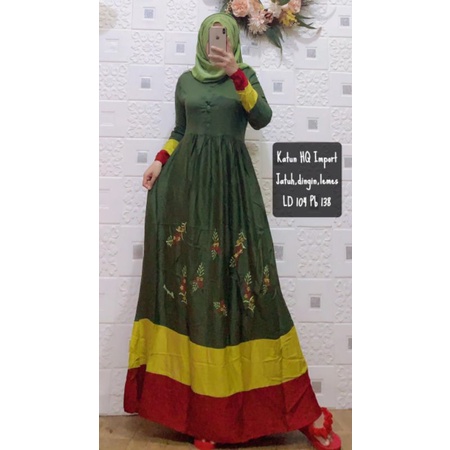 gamis Inayah katun HQ