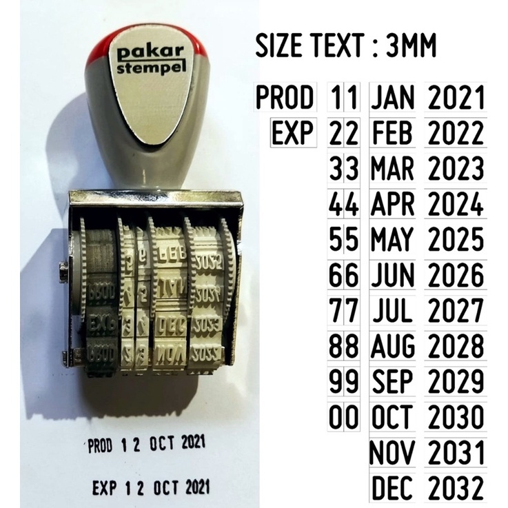

stempel produksi ukuran 3mm 4mm dan 5mm