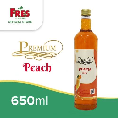 

Sirup Premium Peach 650ml