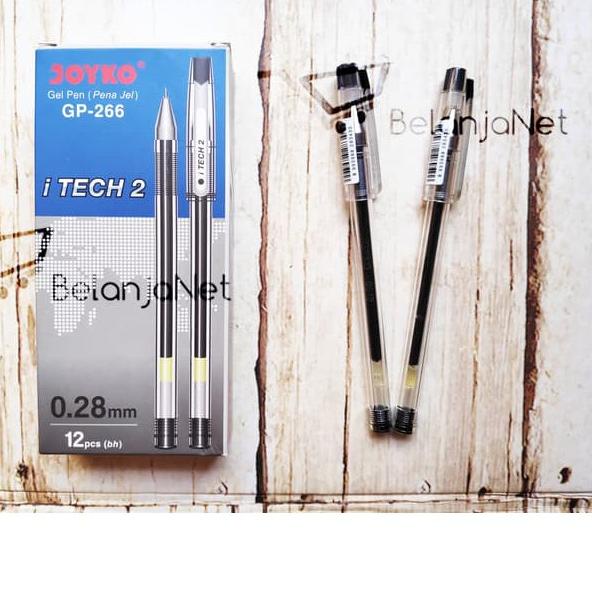 

10.10 SALE Pulpen / Pen Gel Joyko I Tech 2 0.28 mm GP-266 [1 LUSIN]