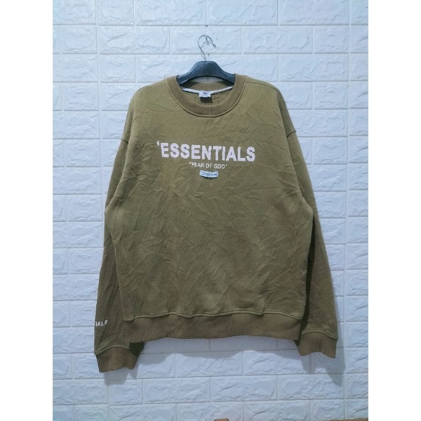 CREWNECK ESSENTIALS SECOND ORIGINAL