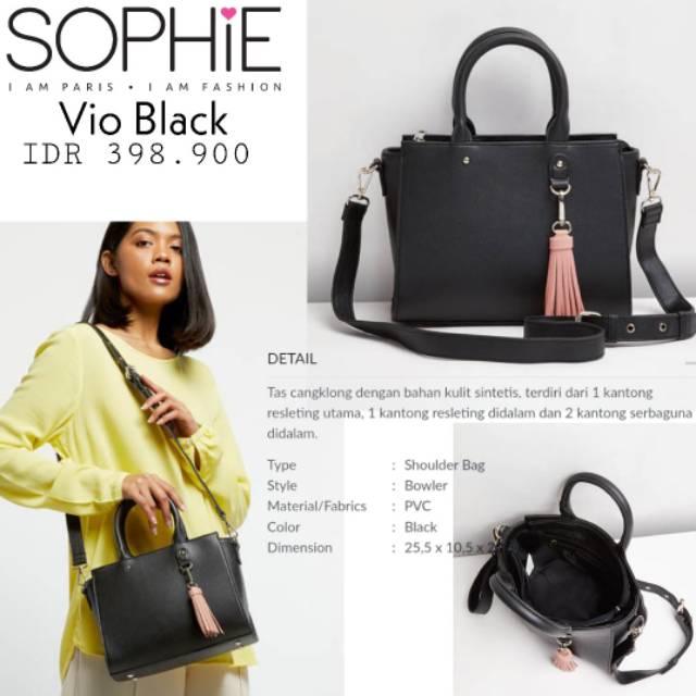 Tas Selempang Tas Cangklong Terbaru Sophie Paris Original Besar