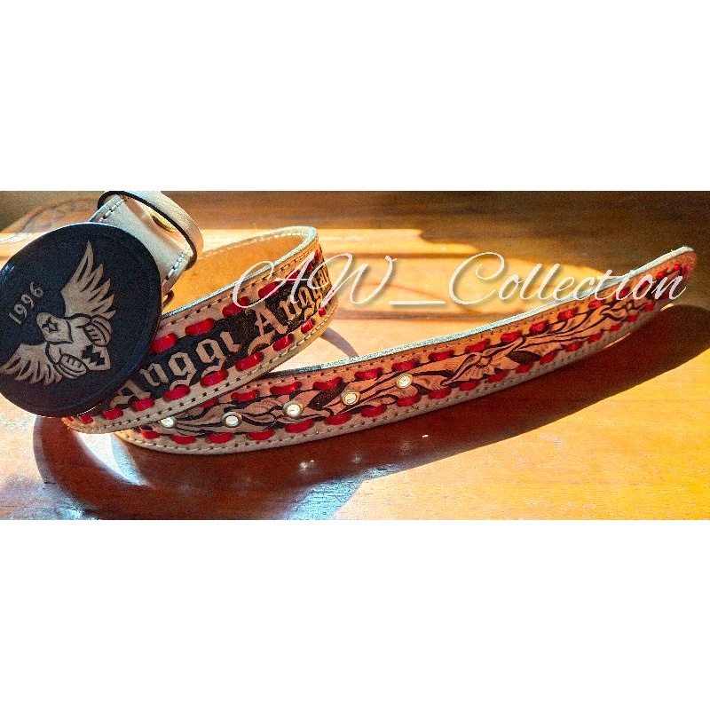 SABUK KULIT UKIR | Sabuk ukir nama