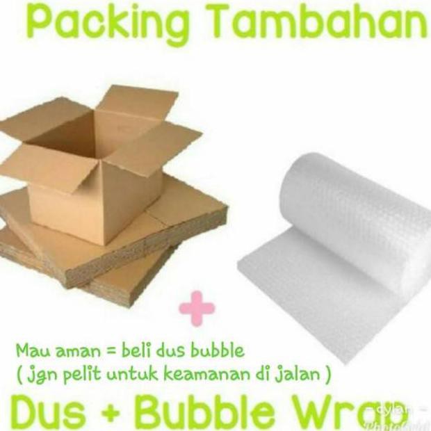 

New PACKING DUS + BUBLE / TAMBAHAN DUS + BUBLE / BUBBLE DUS JKON19