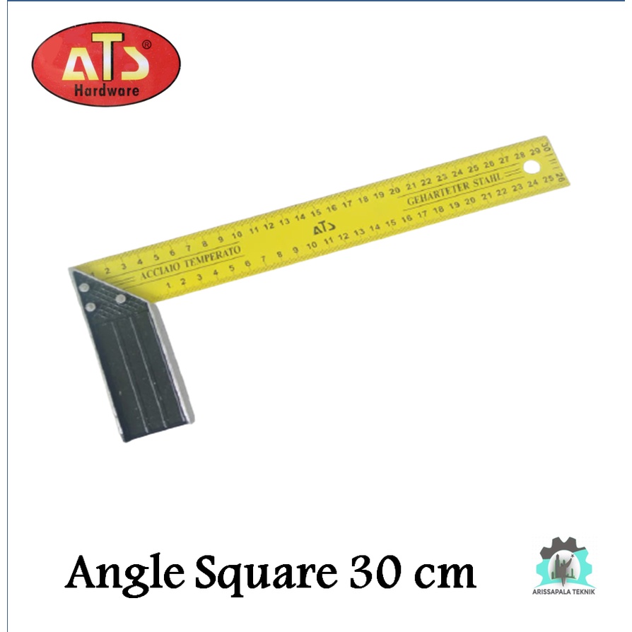 

Penggaris Siku Angle Square 12 Inch 30 cm Carpenter Ruler