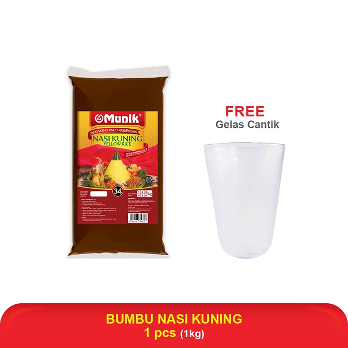 

PAKET Bumbu Nasi Kuning Munik FREE Tonic Beach Large