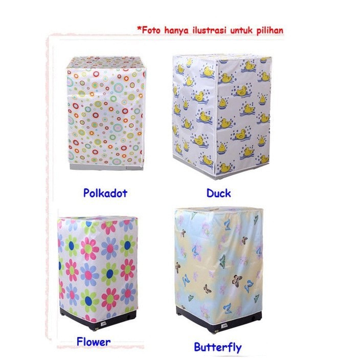Cover mesin cuci 2 tabung