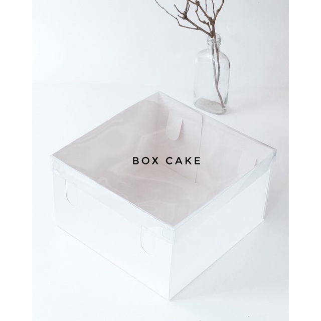 

Sbox Cake ; Dus Tart Tinggi 18 18 12 cm Cake Chiffon Cake Roti Tutup Full Mika Bunga Bahan Ivory