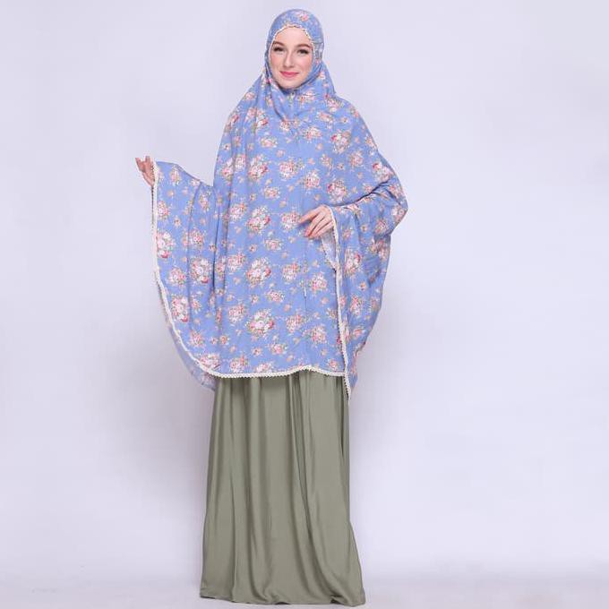 Barang Berkualitas Nobby Hijab Mukena Hamidah - Mukena Katun Rayon - Mukena Bali Motif - Khafina