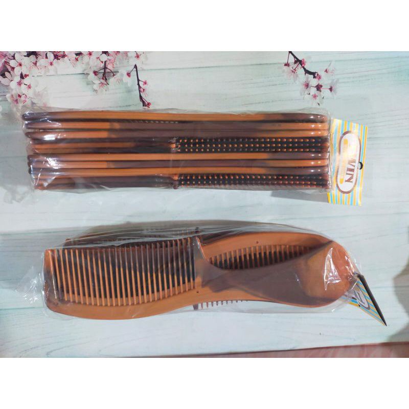 SISIR RAMBUT GAGANG CORAK COKLAT