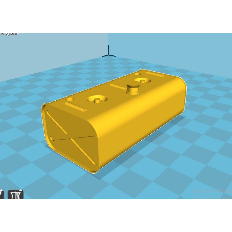 tangki/box WPL D12 custom