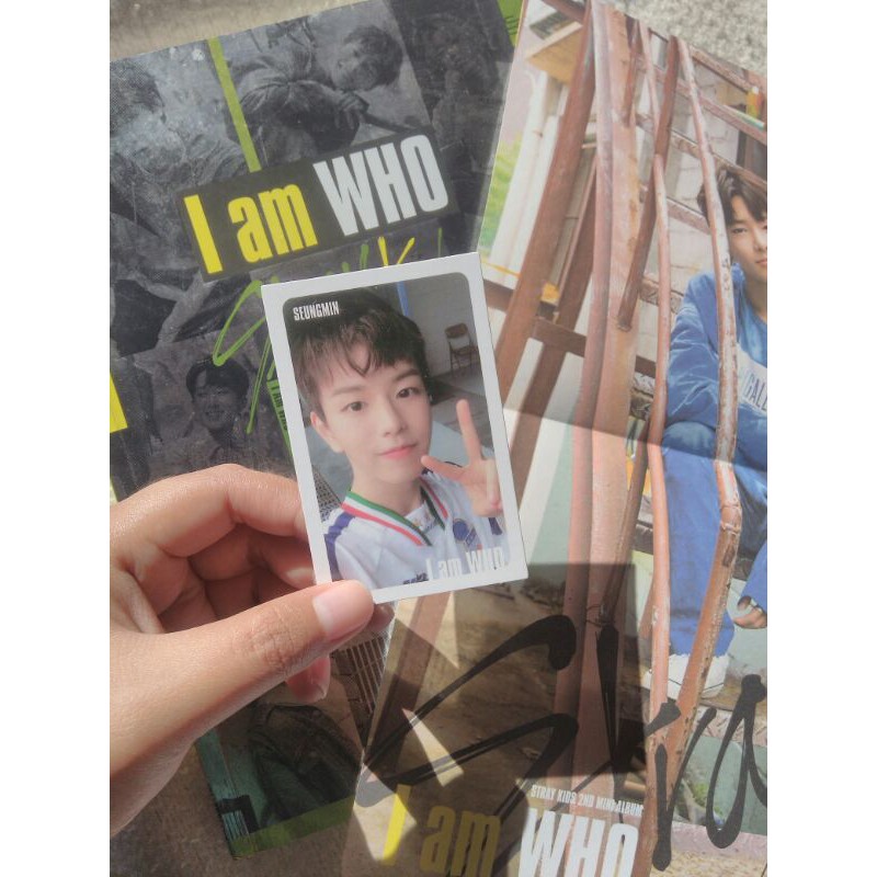 Stay Kids Seungmin Photocard from I AM WHO album