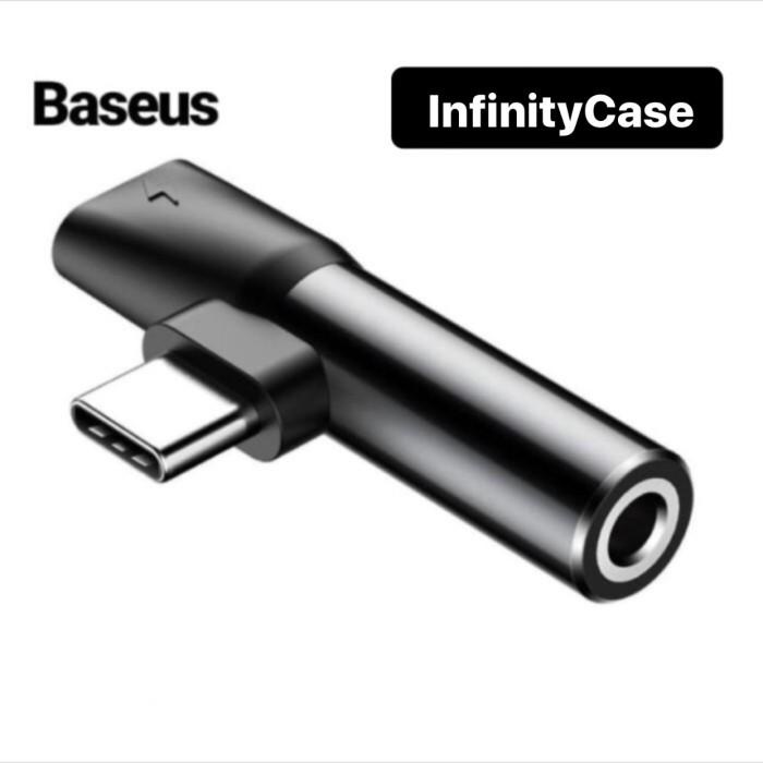 Splitter Baseus Audio Adapter USB Jack AUX 3,5MM Type C Original