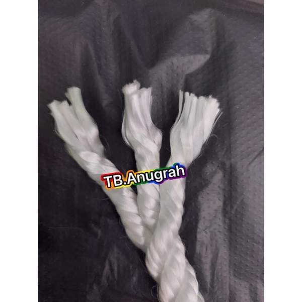 Tali tambang 8mm 10mm bahan kain tali mobil tali tambang kain tali tambang benang tali tambang nilon kuralon guralon tali tambang katun Nylon