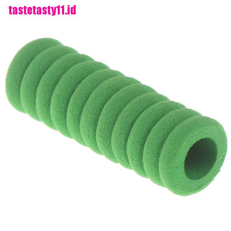 【TTID】10pcs Comfort Soft Foam Pen Pencil Grips Pen Control Pupil Handwriting Ai