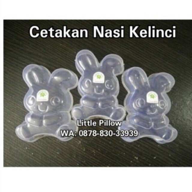 Cetakan Nasi Kelinci/Cetakan Nasi Karakter/Rice Mold/Cetakan Agar