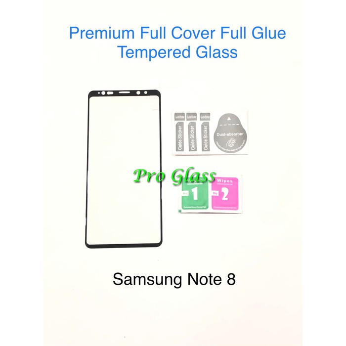 Samsung NOTE 8 / Samsung NOTE 9 FULL COVER GLUE Magic Glass Premium Tempered Glass