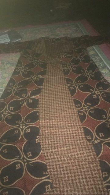 Maura Couple - Sania Ruffle Batik Couple Ori Ndoro Jowi Garansi Termurah Shopee - Batik Modern Solo