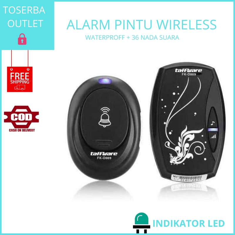 Alarm Pintu Rumah Anti Maling Sensor Gerak - Alarm Wireless Sensor Gerak