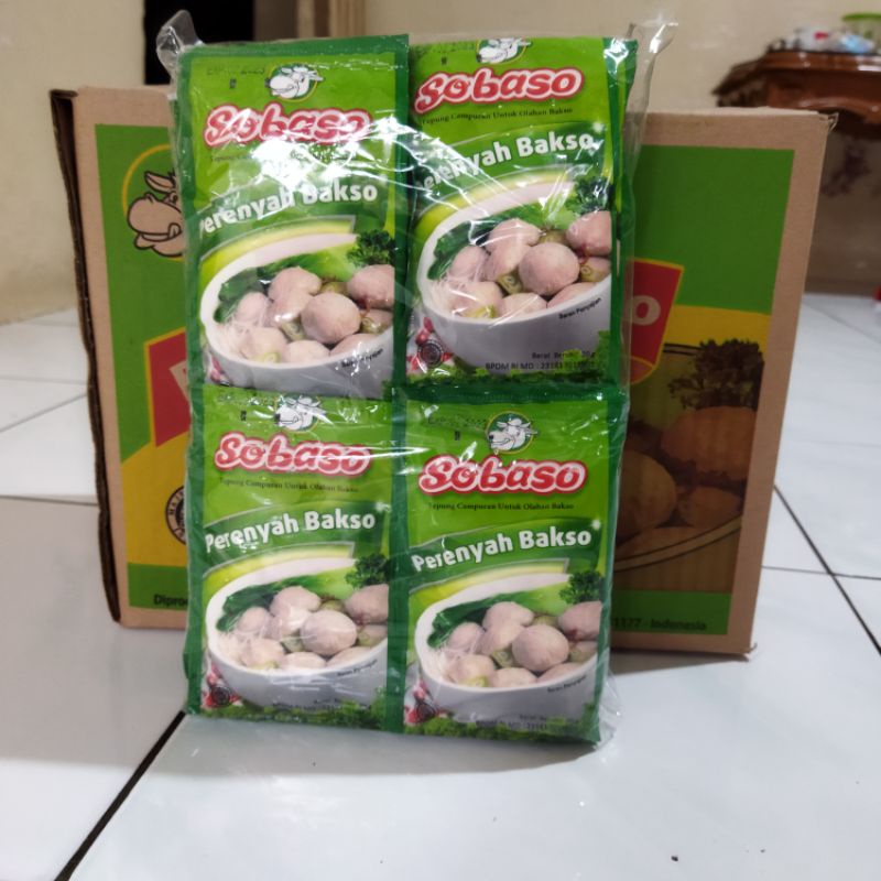 Tepung Perenyah Bakso Sobaso 20gr (1 Dus isi 120 pcs)