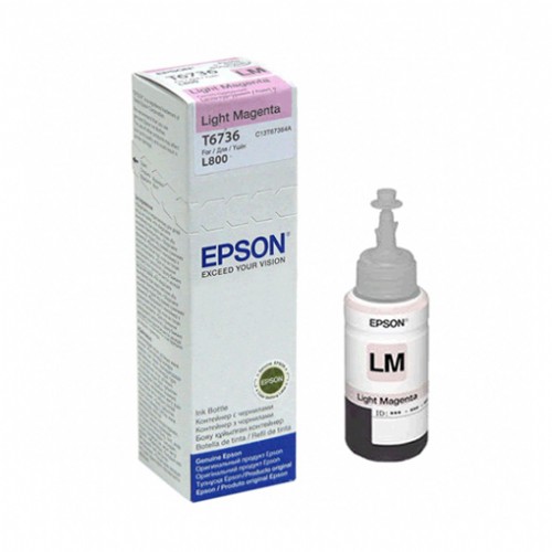 Tinta Epson T6736  (Light Magenta) (C13T673699) 673