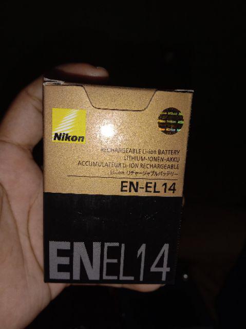 Baterai Nikon EN-EL14 EN-EL14a Battery Nikon D3100 D3200