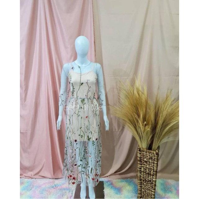 Floral Tule Dress