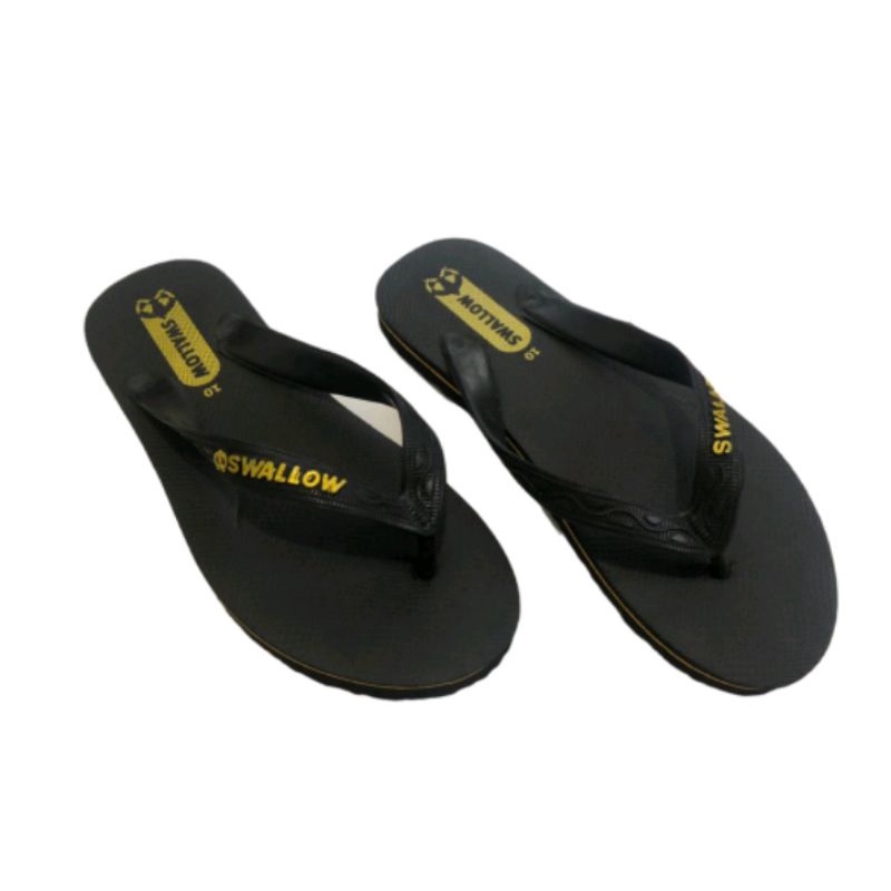 sandal jepit swalow original black M 02 ukuran 9,5 / 10 / 10,5 / 11 / 12 ( no 11/ 12 sunswalow biru putih / hijau putih )