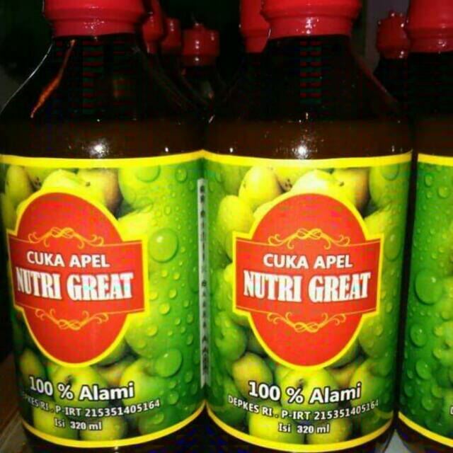 

Cuka apel NUTRI GREAT/TAHESTA