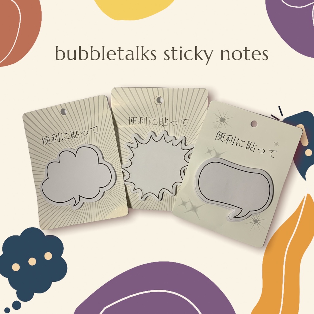 

Sticky Notes Memo Bubbletalks Murah Lucu