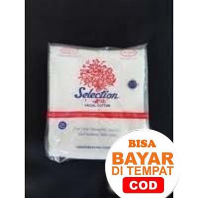 Selection Facial Cotton - Kapas Wajah - 35 gram (kecil)