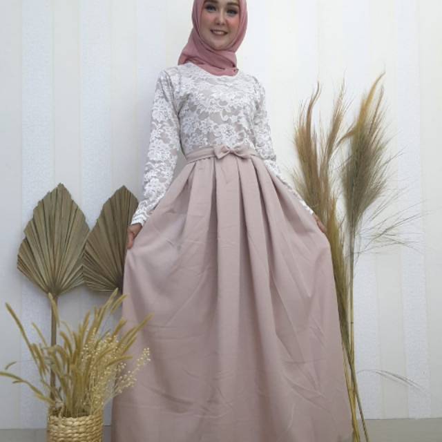 Baju gamis undangan wanita