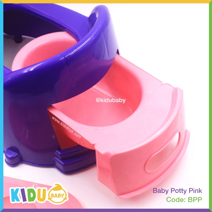 Tempat Belajar Buang Air Baby Potty WC Jongkok Duduk Kidu Baby