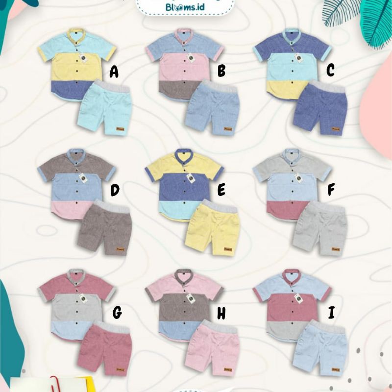 Setelan Kemeja Blooms.id