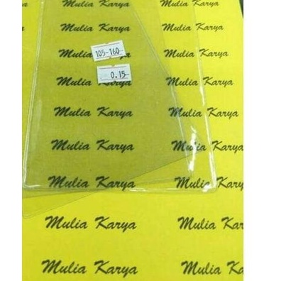 

♜ Plastik Name tag 10.5 x 16 Tebal Premium 0.15 / Mika 0.15 ❆
