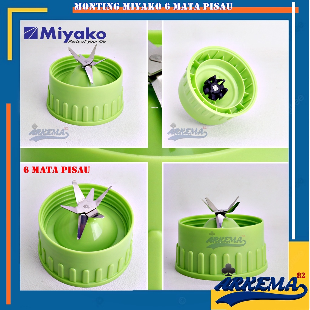 MONTING MIYAKO BARU MATA PISAU 6 | MOUNTING MIYAKO MODEL BARU | MONTING JUS MIYAKO BARU 6 MATA PISAU