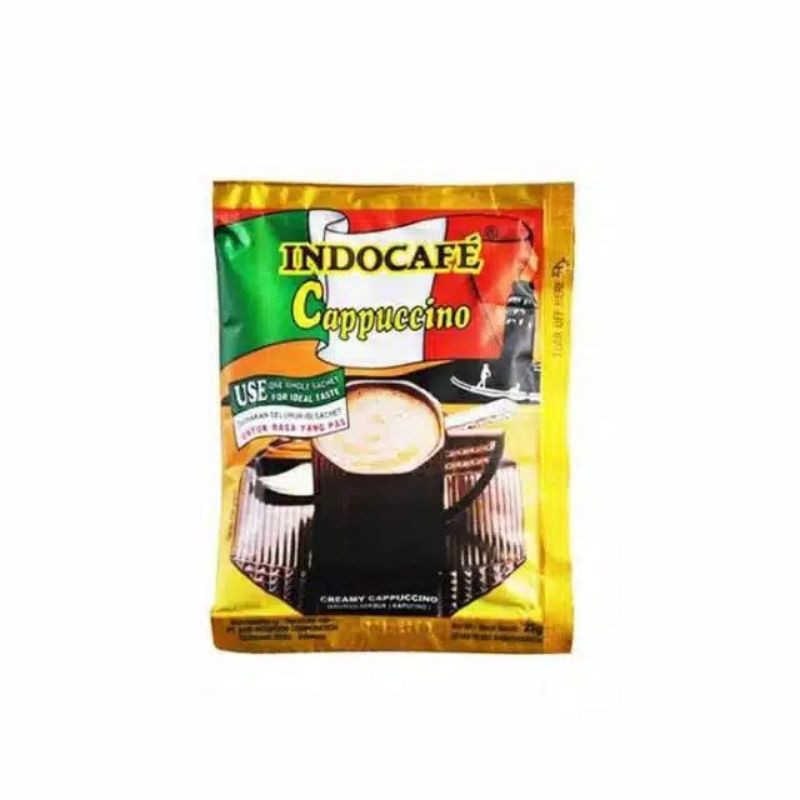 

Indocafe Cappuccino Sachet 25gr