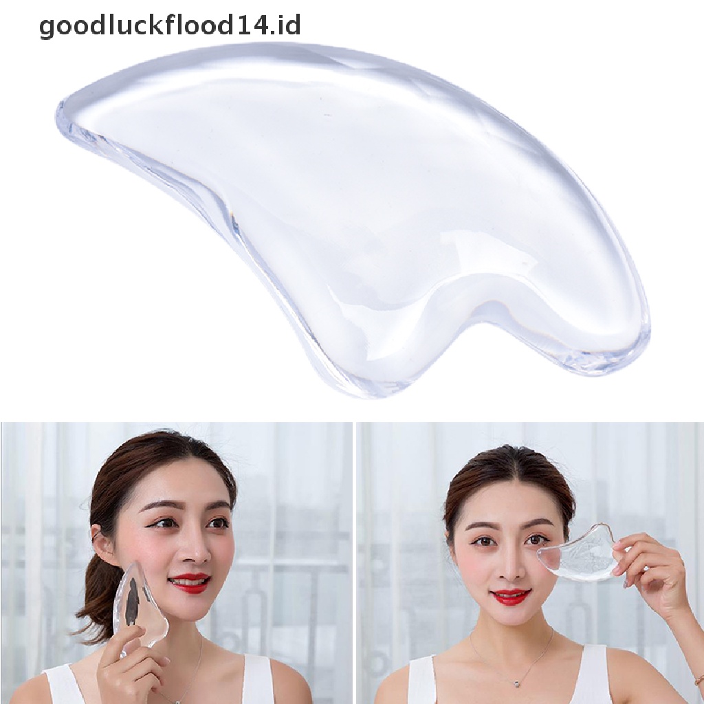 [OOID] Crystal Scraper Board Face Lifting Tool Gua Sha Face Massage Facial Massager ID